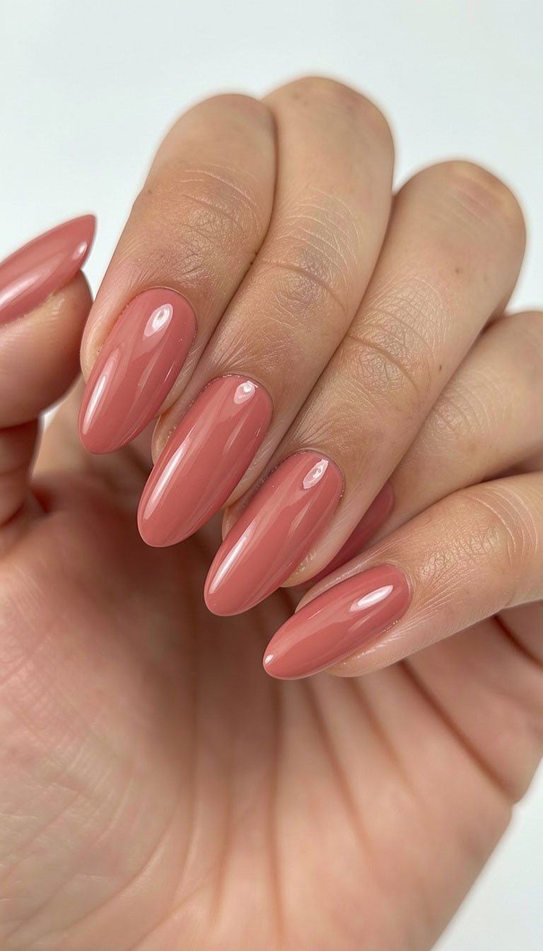 Glossy Solid Nails