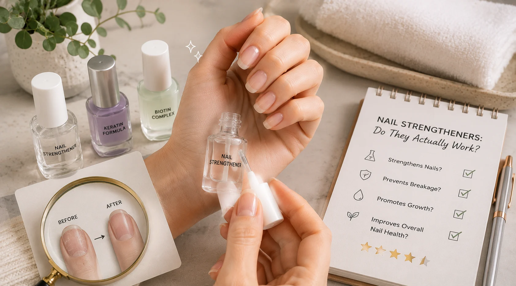 French Manicure at Home